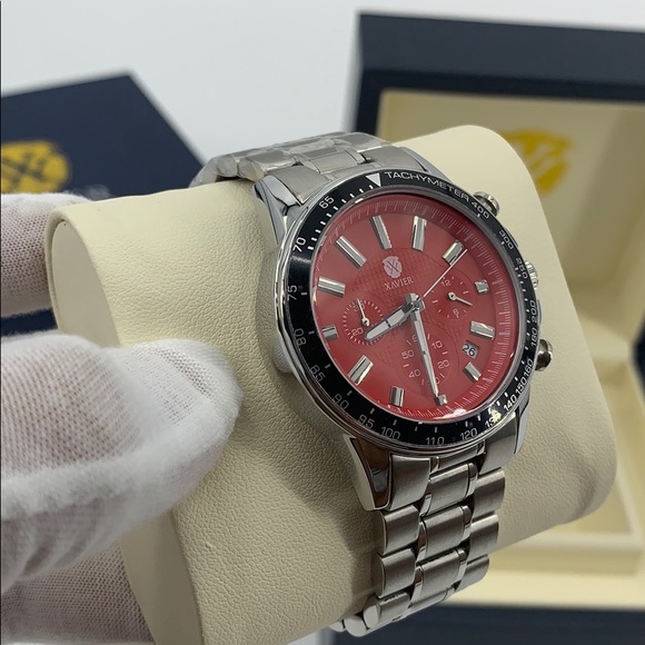 ⌚️NIB Xavier Watches Apex Timepiece Phoenix Red - Picture 9 of 12